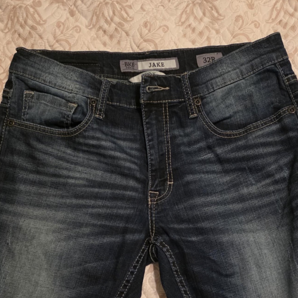 BKE Jake Dark Wash Skinny Jeans